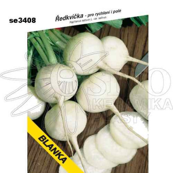 Ředkvička BLANKA bílá