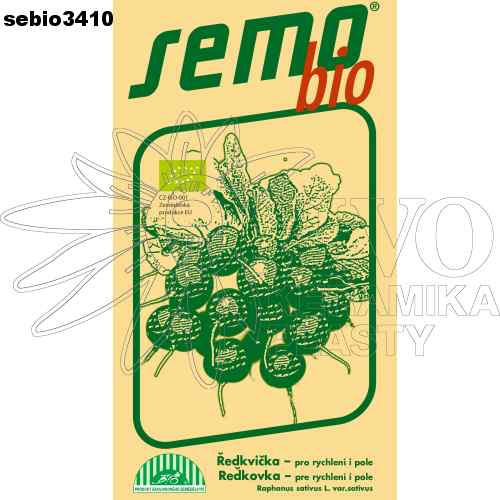 Ředkvička SAXA 2 BIO osivo