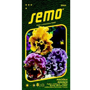 Maceška zahradní velkokvětá ROCOCO SMĚS
